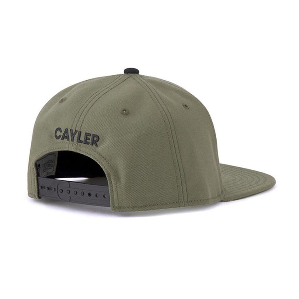 Trendy flat brimmed snapback hats picture rollin army green shade