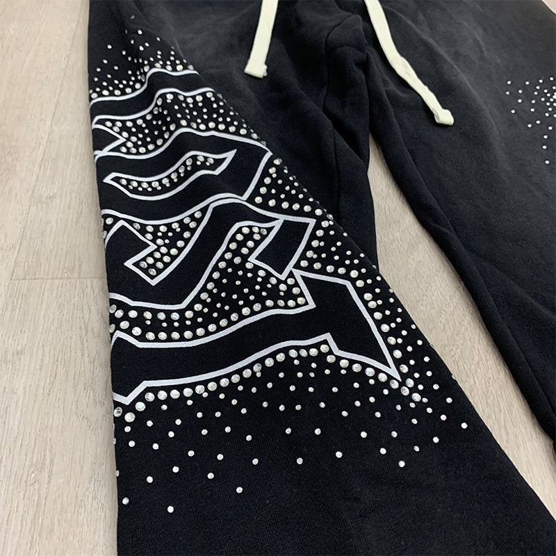 Lost intricacy Sweatpants rhinestones