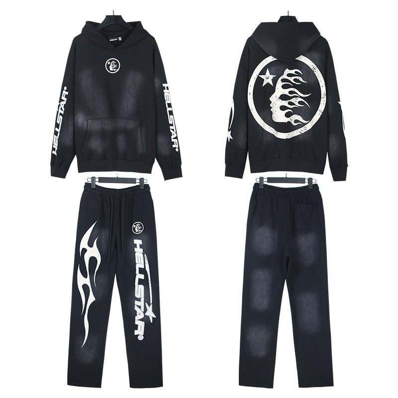 HS Hoodie And Pants Two-Piece Set