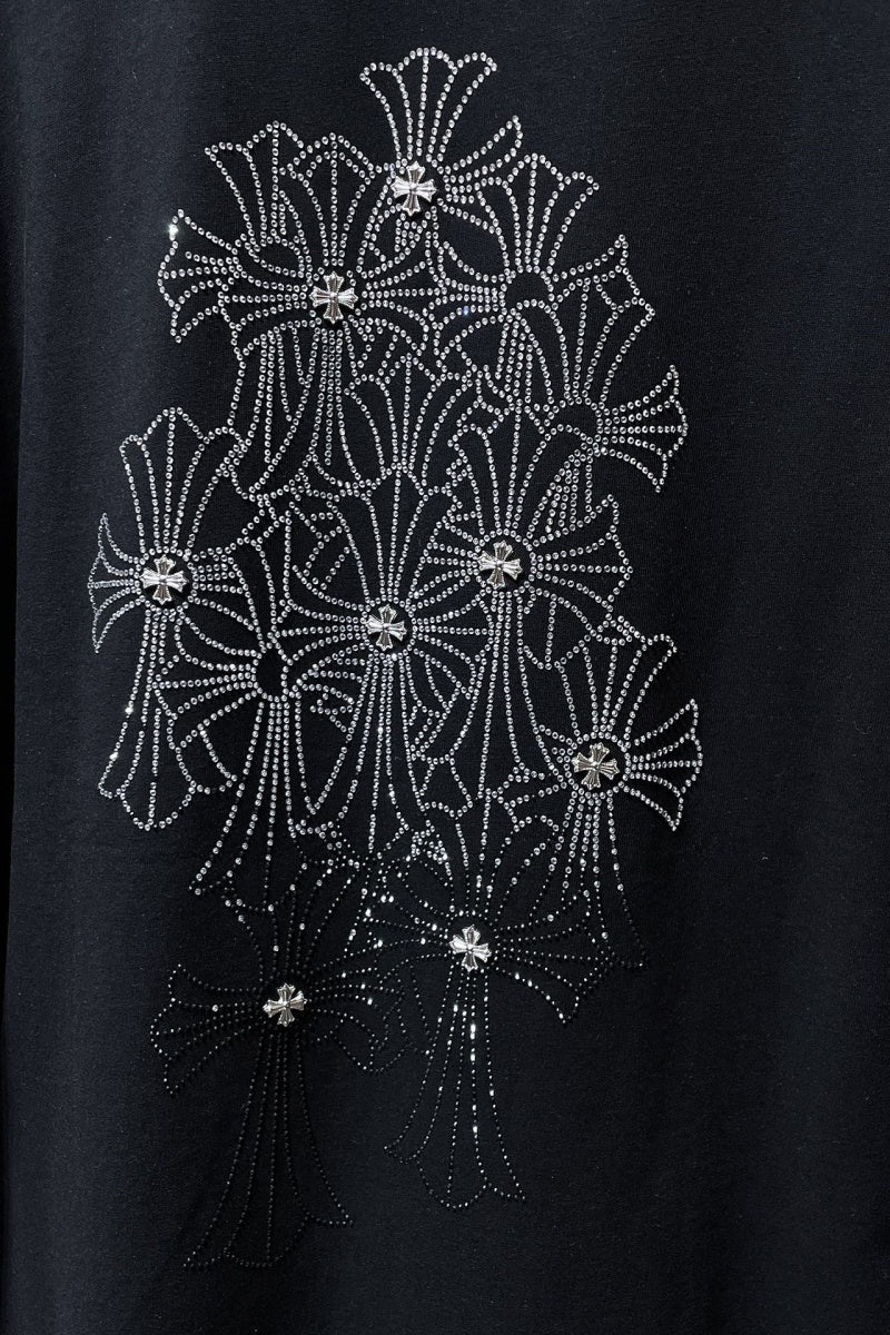 Chrome heart Long Sleeve Shirts High-quality 100% cotton streetwear