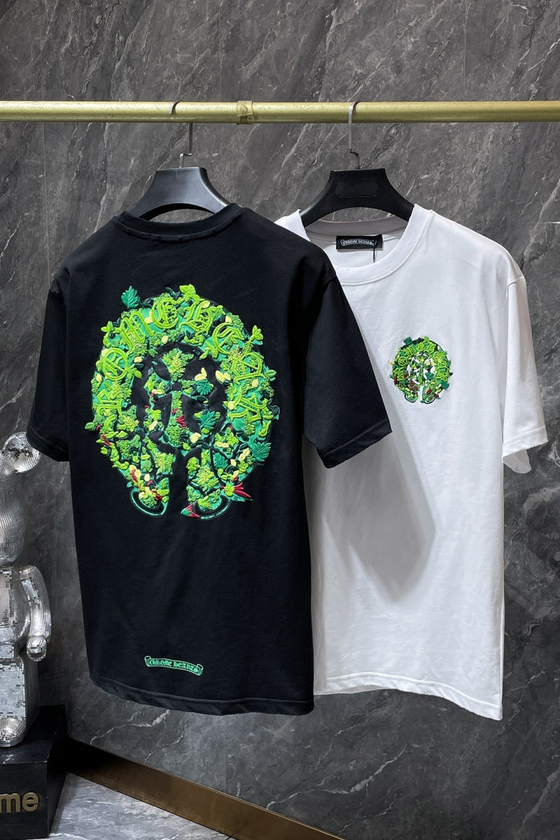 Chrome heart T shirts High-quality 100% cotton streetwear
