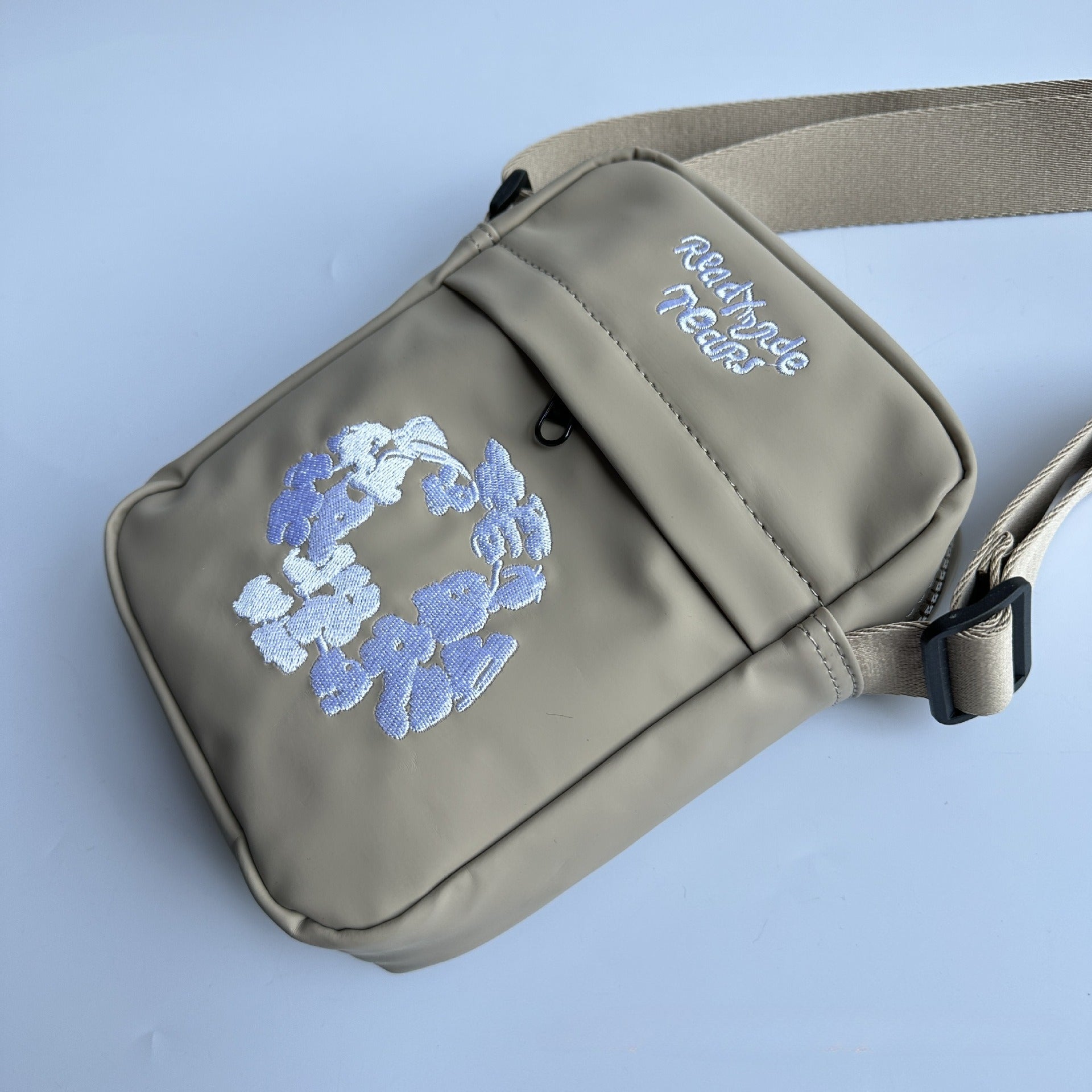 DENIM TEARS Bags Spring Embroidery Shoulder Oblique Span Bag Shoulder Bag