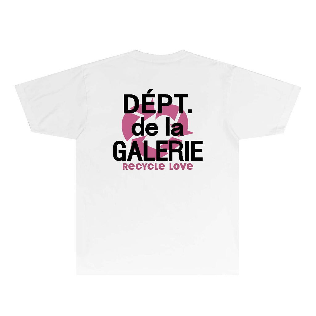 Gallery Dept T Shirt Retro Printed Loose Short-Sleeved Shirt (part2)