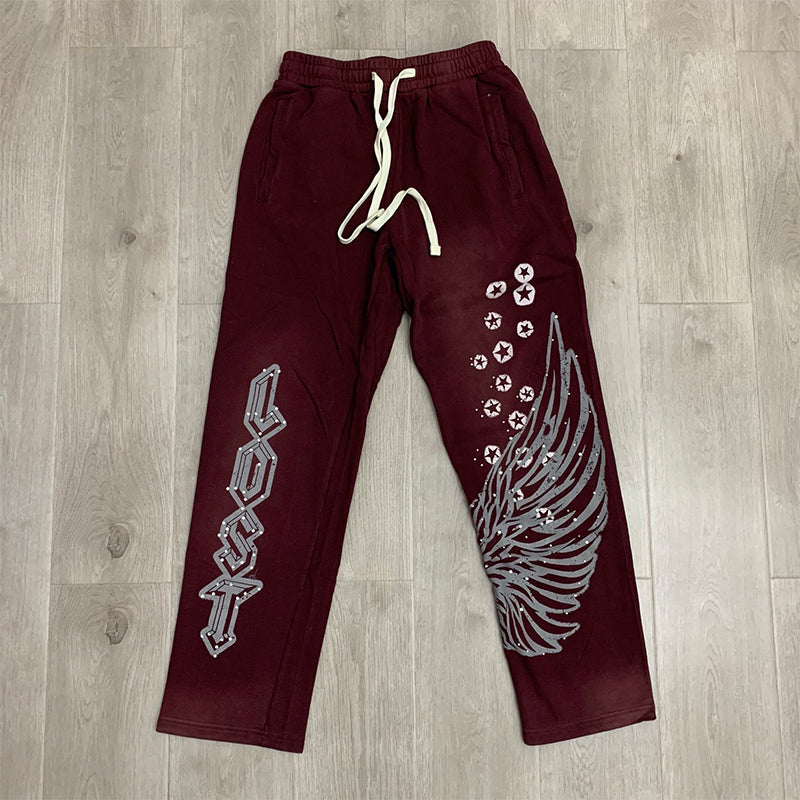 Lost intricacy Sweatpants rhinestones