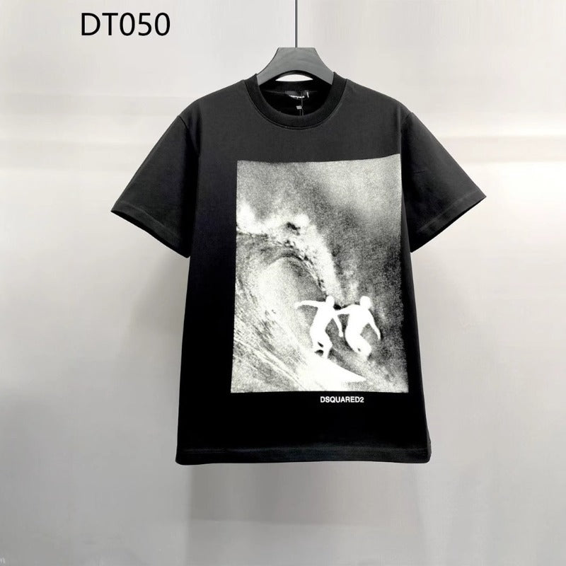 DSQ2 T Shirts Crew Neck Top