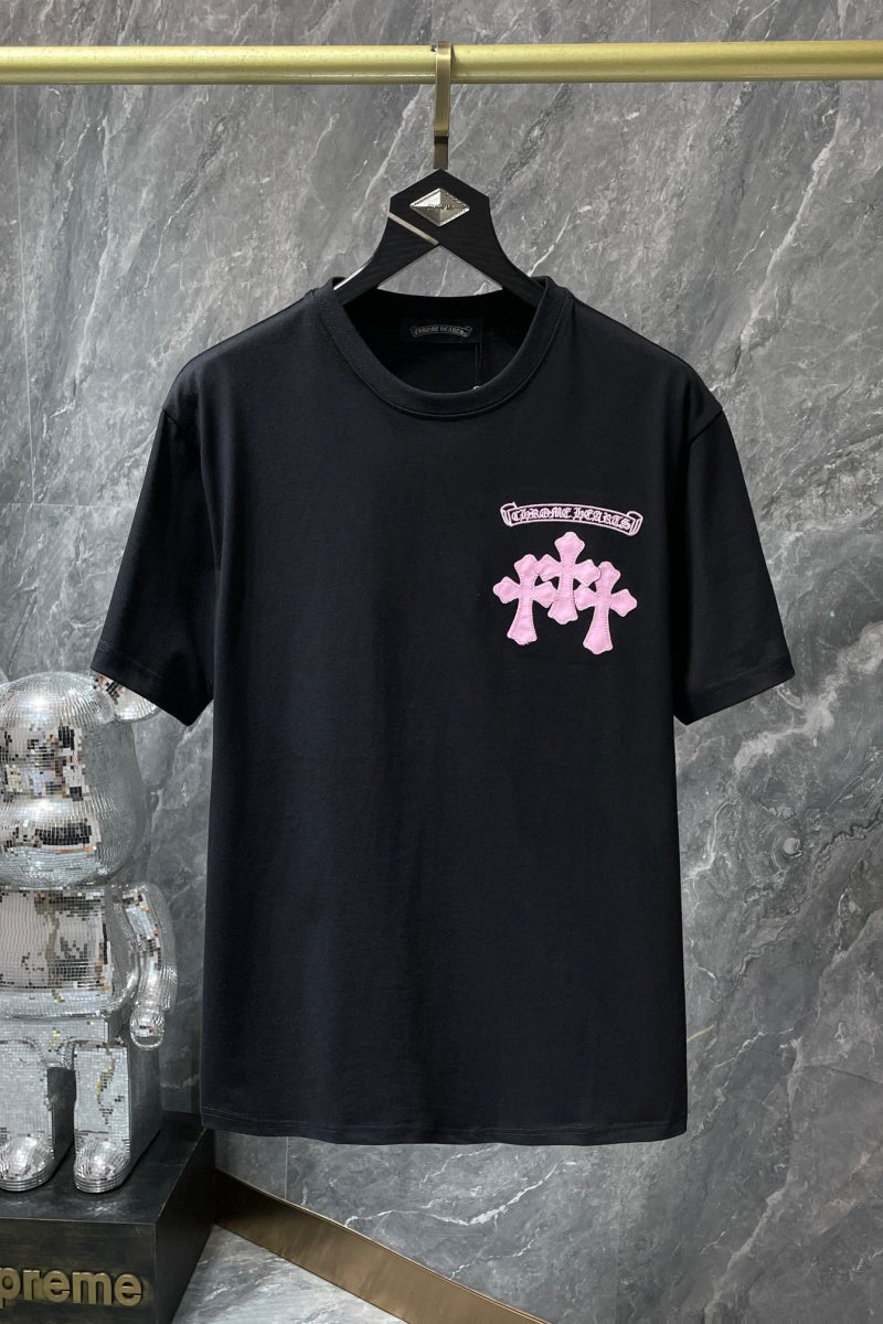 Chrome heart T shirts High-quality 100% cotton streetwear