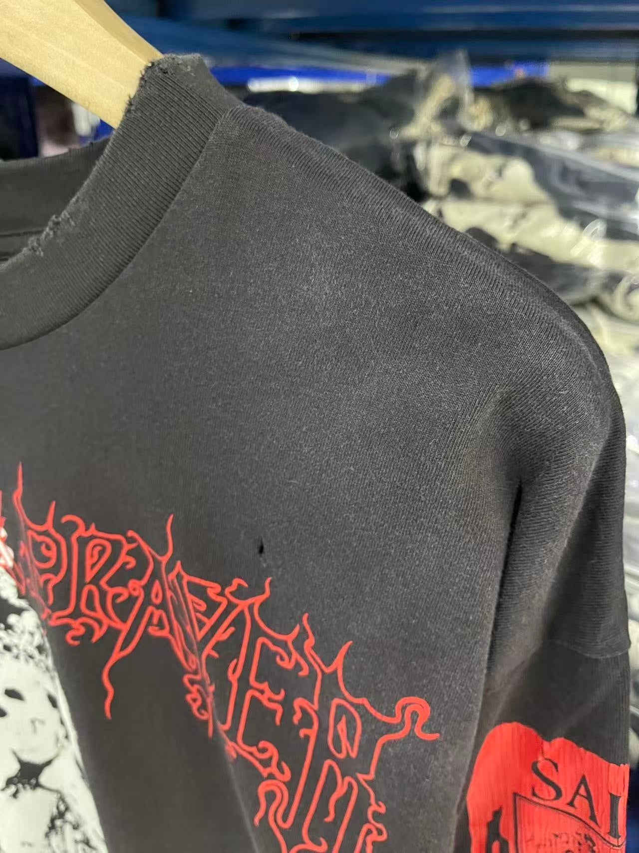 Saint Michael long sleeve shirts