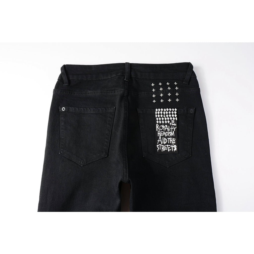 KSUBI Jeans Men's Straight High Street Pants