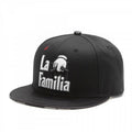 Trendy flat brimmed snapback hats la familia sunshade breathable for men and women