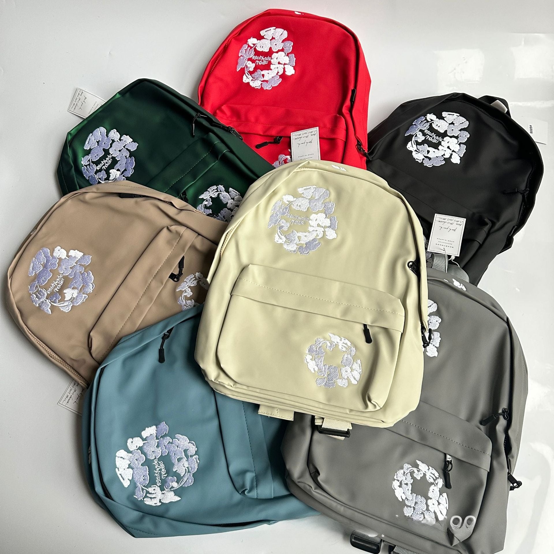 DENIM TEARS Bags Men's and Women's Embroidered Backpacks