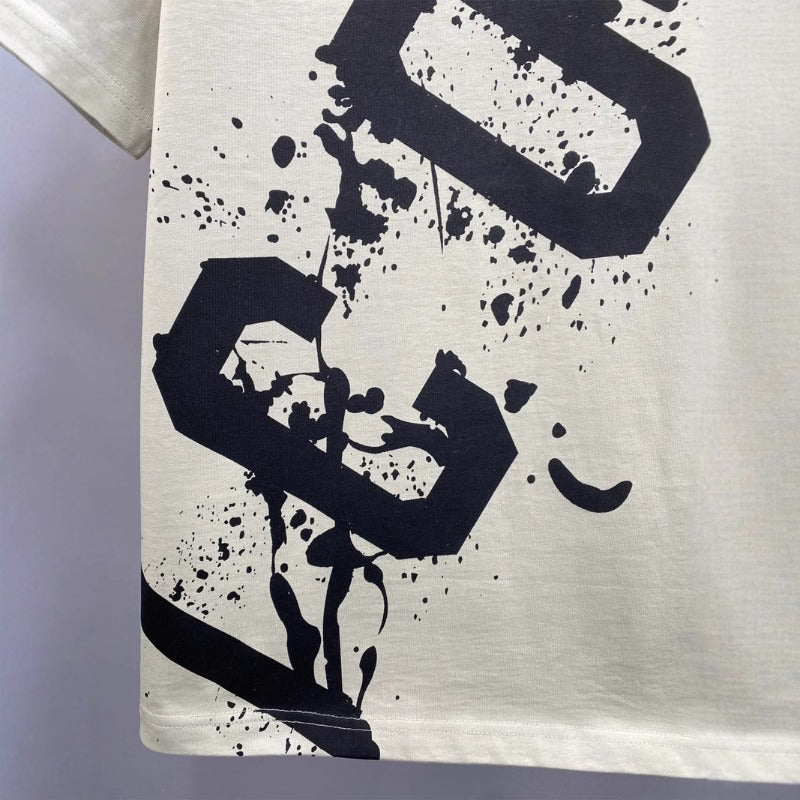 DSQ2 T Shirts Graffiti ICON Printing