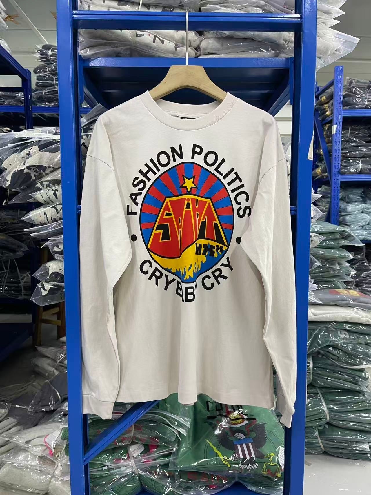 Saint Michael long sleeve shirts