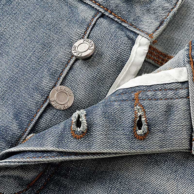 Mens trendy purple jeans, 100% cotton Denim Shorts #PU522