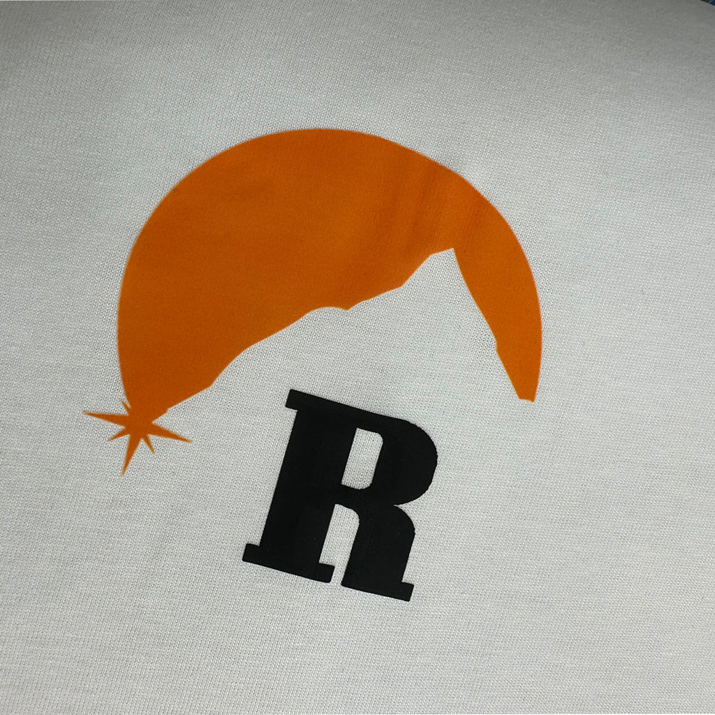 Rhude T Shirts Sunset Printing Cotton Casual Short Sleeve Men and Women