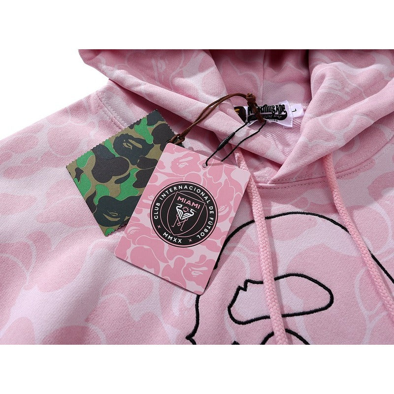 Bathing Ape Hoodie Miami Camo Sweater Casual