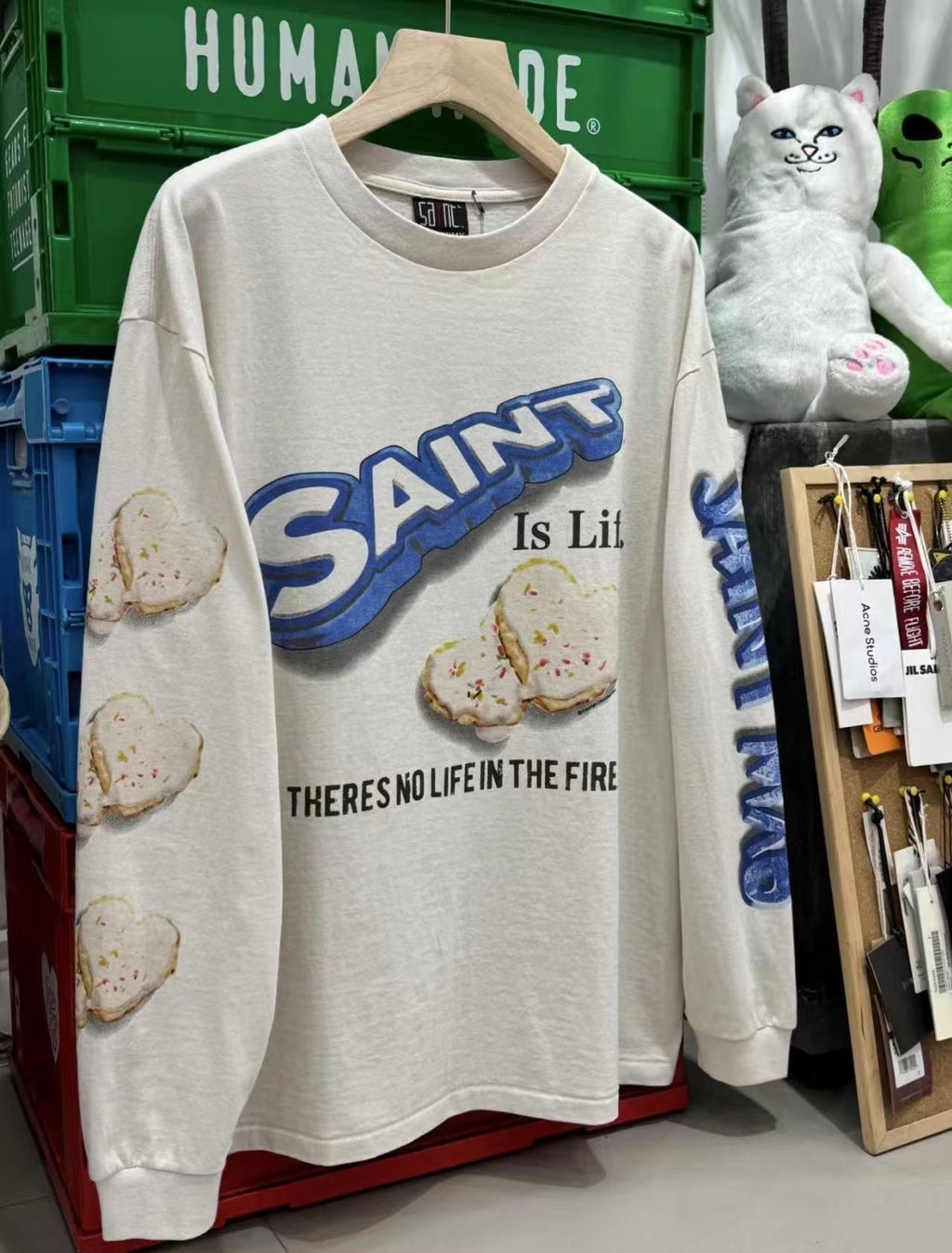 Saint Michael long sleeve shirts
