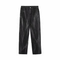 Men Jeans Loose Straight Straight-Leg Wide-Leg Pants
