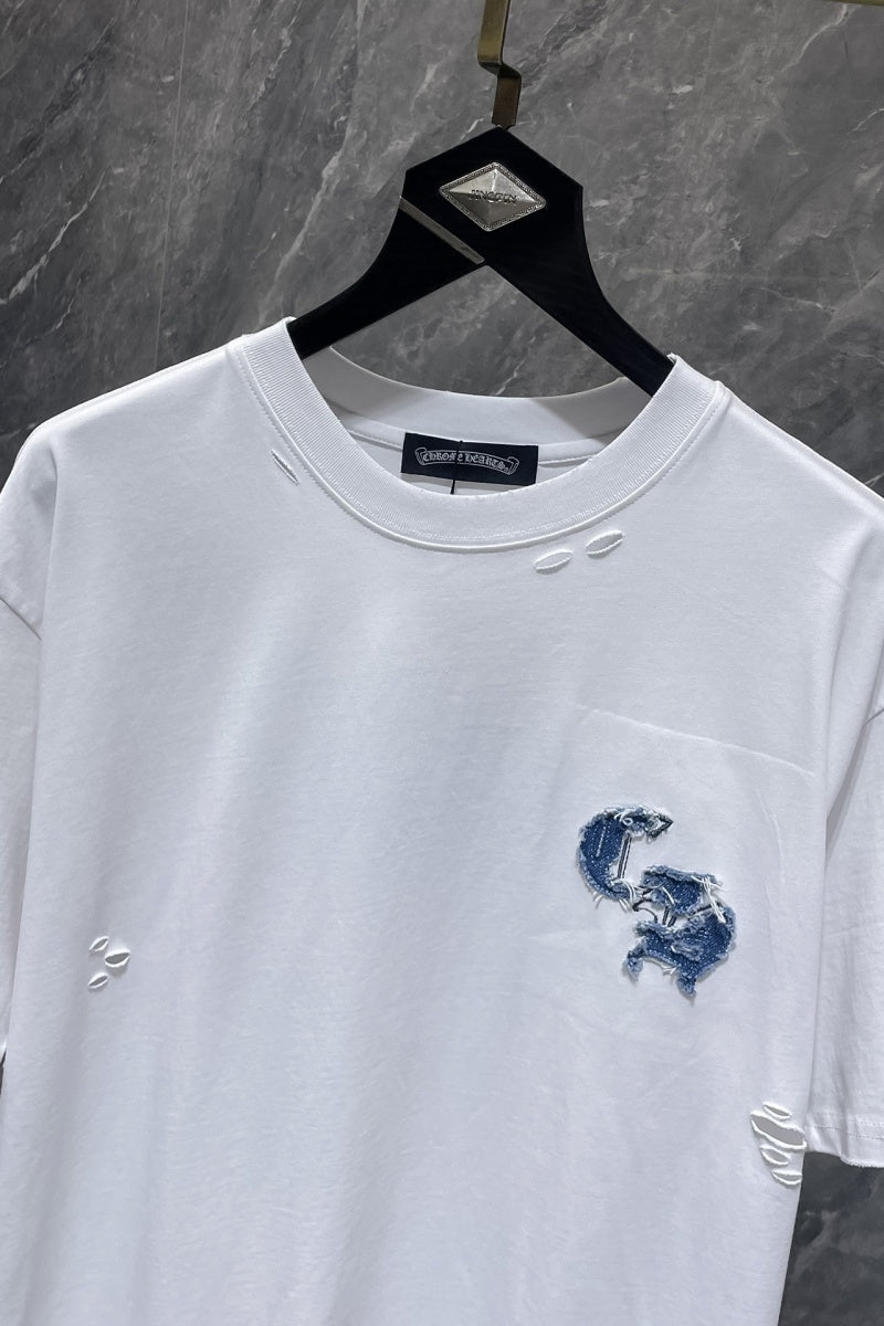 Chrome heart T shirts High-quality 100% cotton streetwear