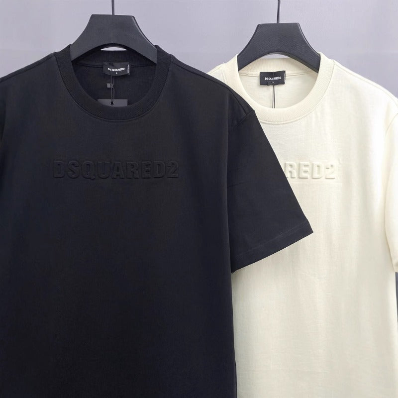 DSQ2 T Shirts Hot Stamping DSQ Letters