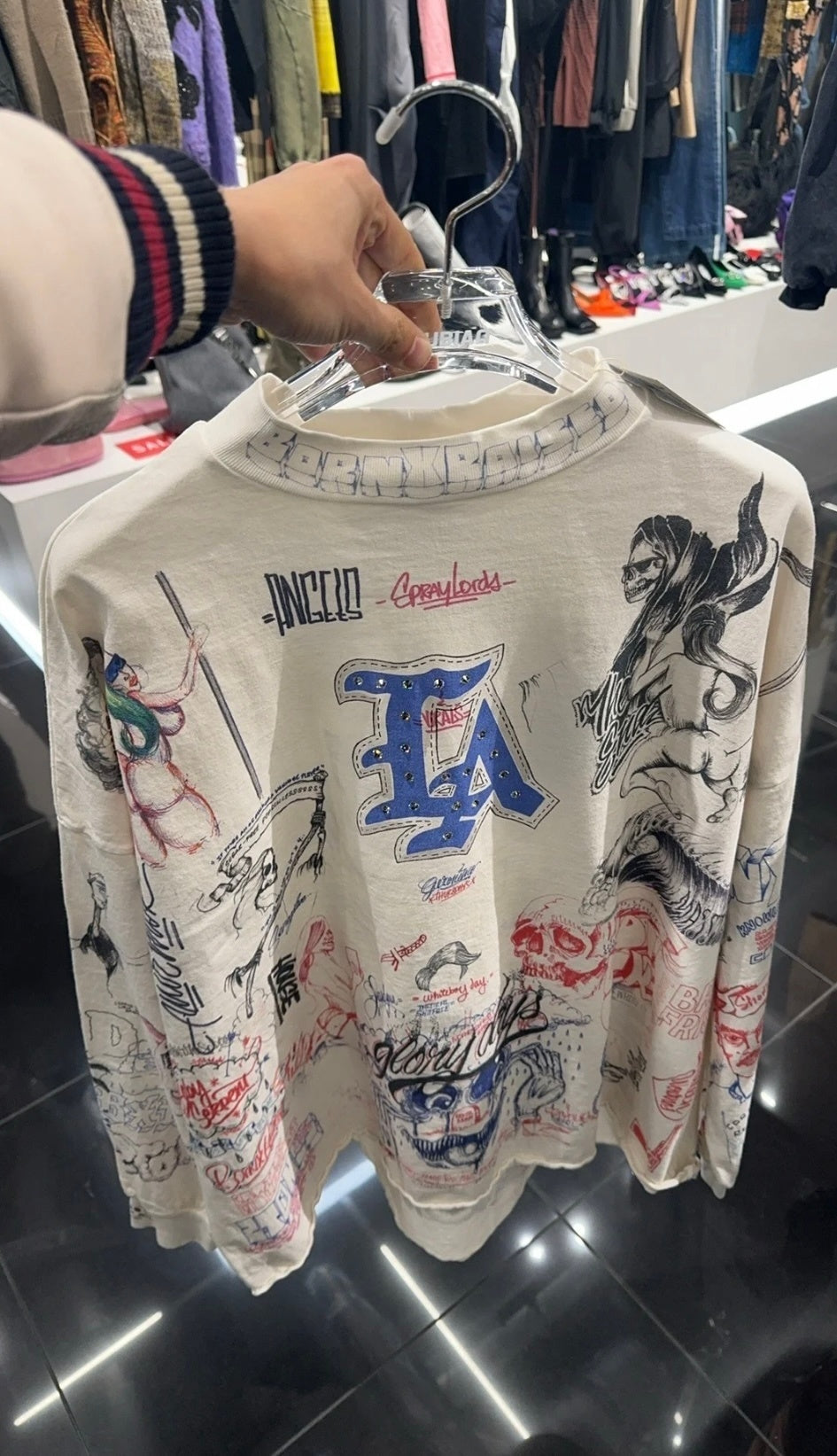 Saint Michael long sleeve shirts