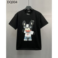 DSQ2 T Shirts Loose Cartoon Print