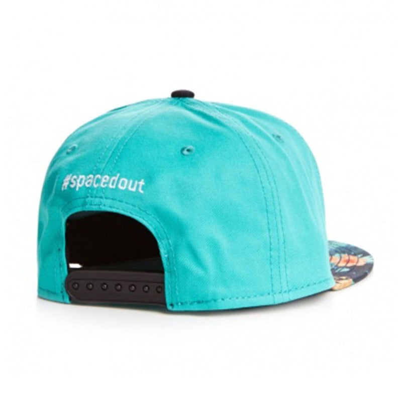 Trendy flat brimmed snapback hats cartoon hands
