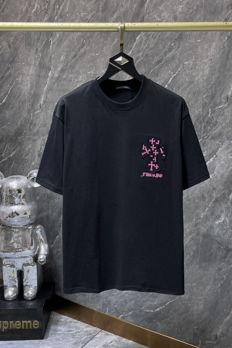 Chrome heart T shirts High-quality 100% cotton streetwear