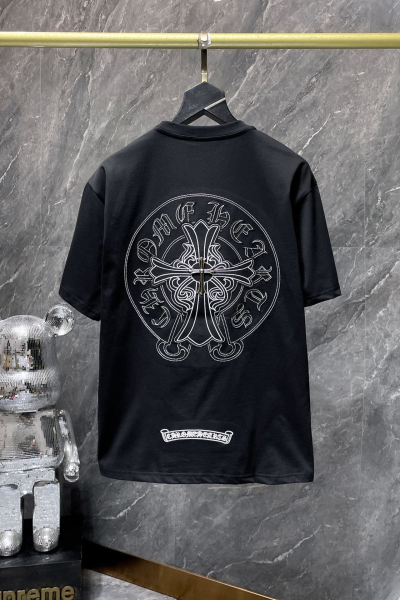 Chrome heart T shirts High-quality 100% cotton streetwear