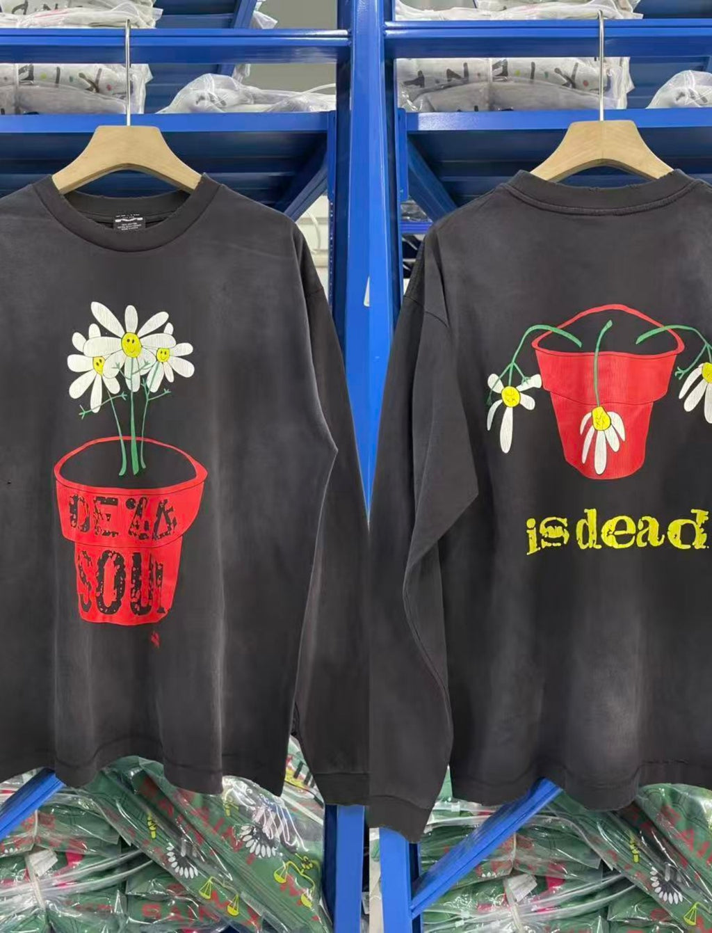 Saint Michael long sleeve shirts