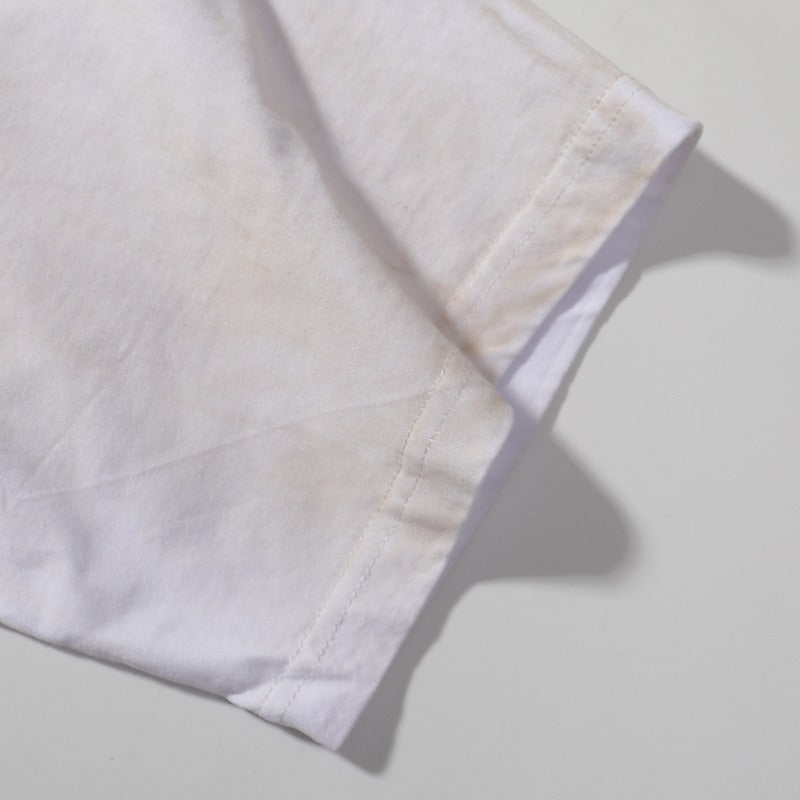 MAJESTIK T Shirts Solar Garment Dyed Printing Crop Tee Hot Drill