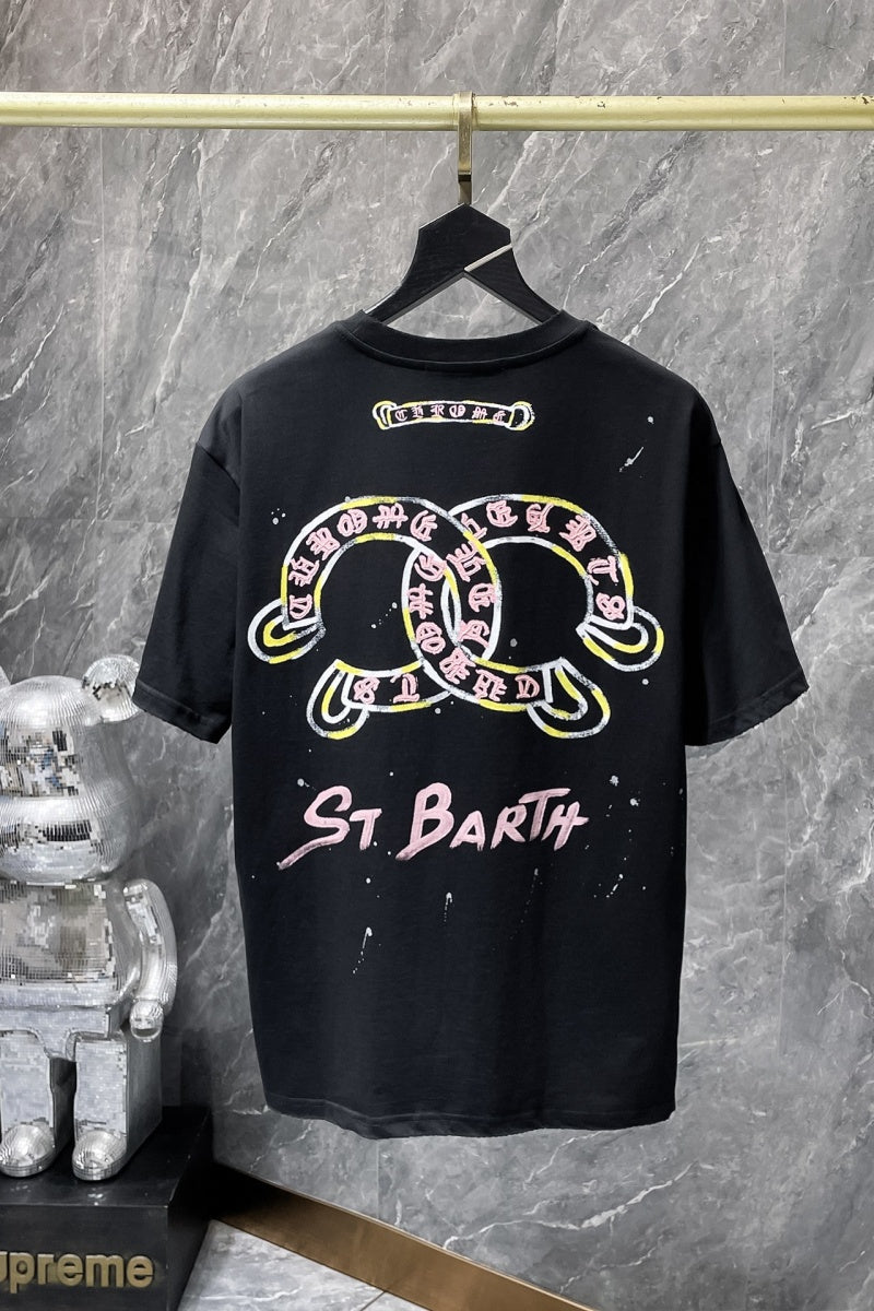 Chrome heart T shirts High-quality 100% cotton streetwear