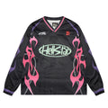 HS Long Sleeve Shirts Hip-hop loose oversize