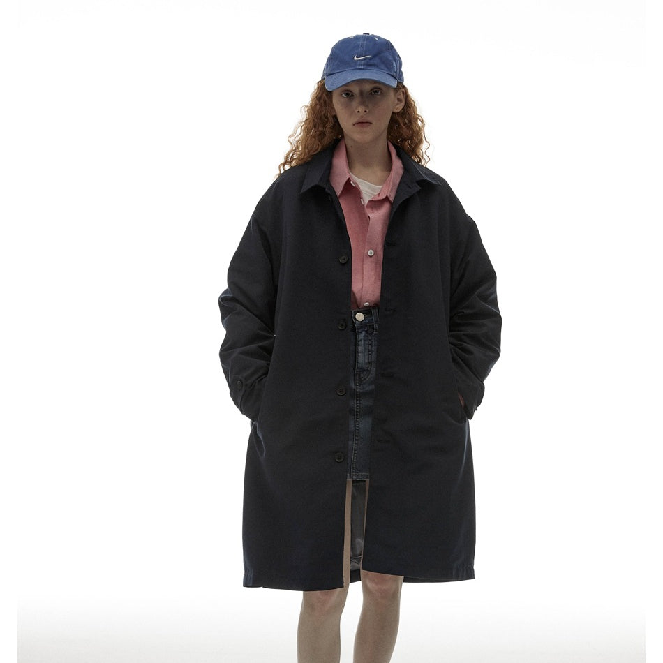 Unisex Jacket Retro Workwear Loose Top Coat