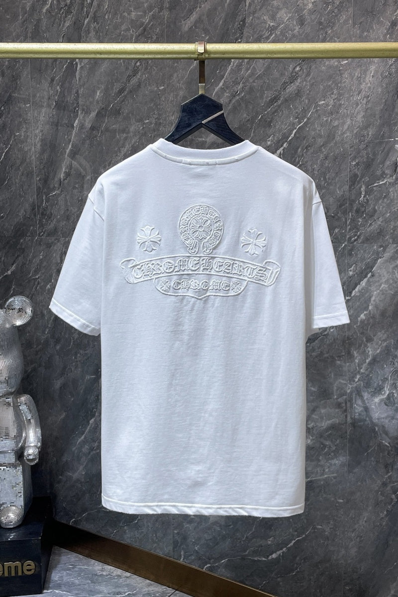 Chrome heart T shirts High-quality 100% cotton streetwear