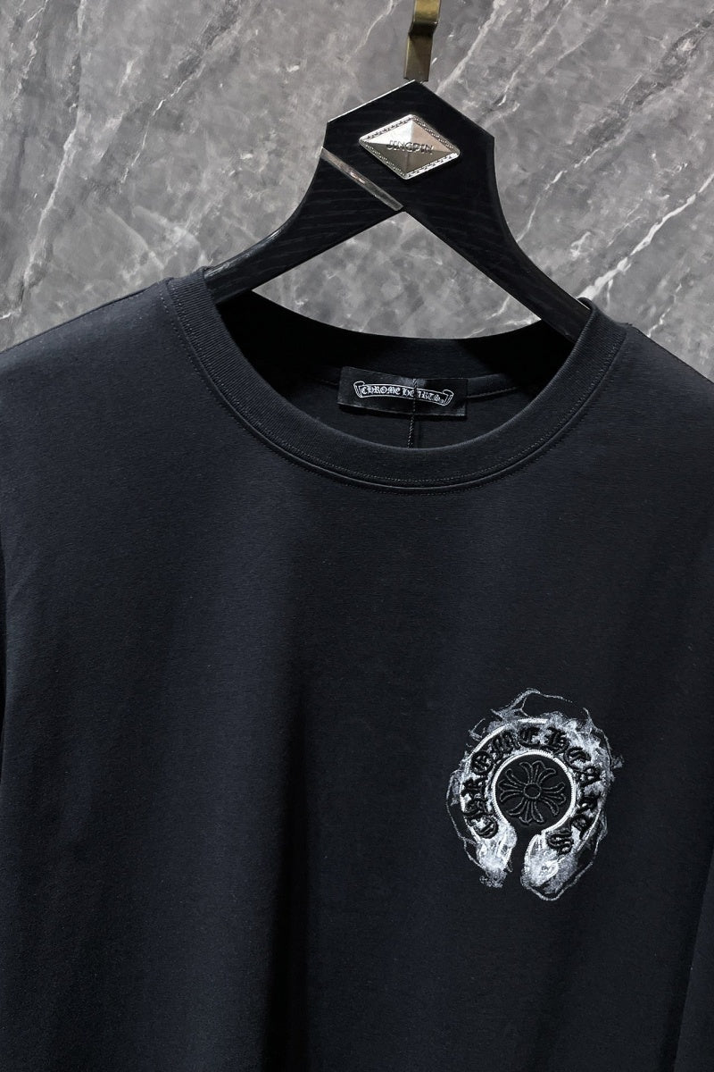Chrome heart Long Sleeve Shirts High-quality 100% cotton streetwear