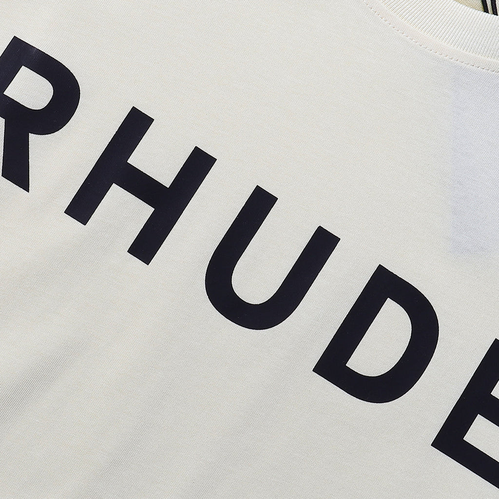 Rhude T Shirts Printed Cotton Versatile Casual Short Sleeve Men and Women