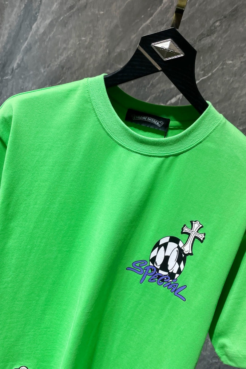 Chrome heart T shirts High-quality 100% cotton streetwear