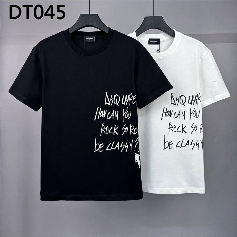 DSQ2 T Shirts New Cartoon Personality Printing