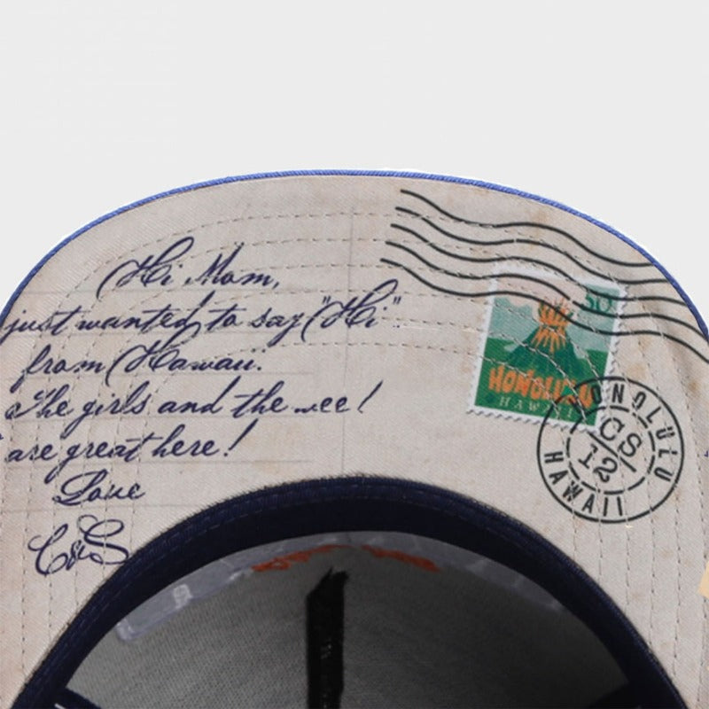 Trendy flat brimmed snapback hats hawaii cap sunshade breathable