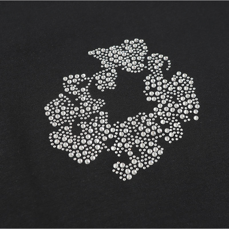 Denim Tears T Shirts Rhinestones