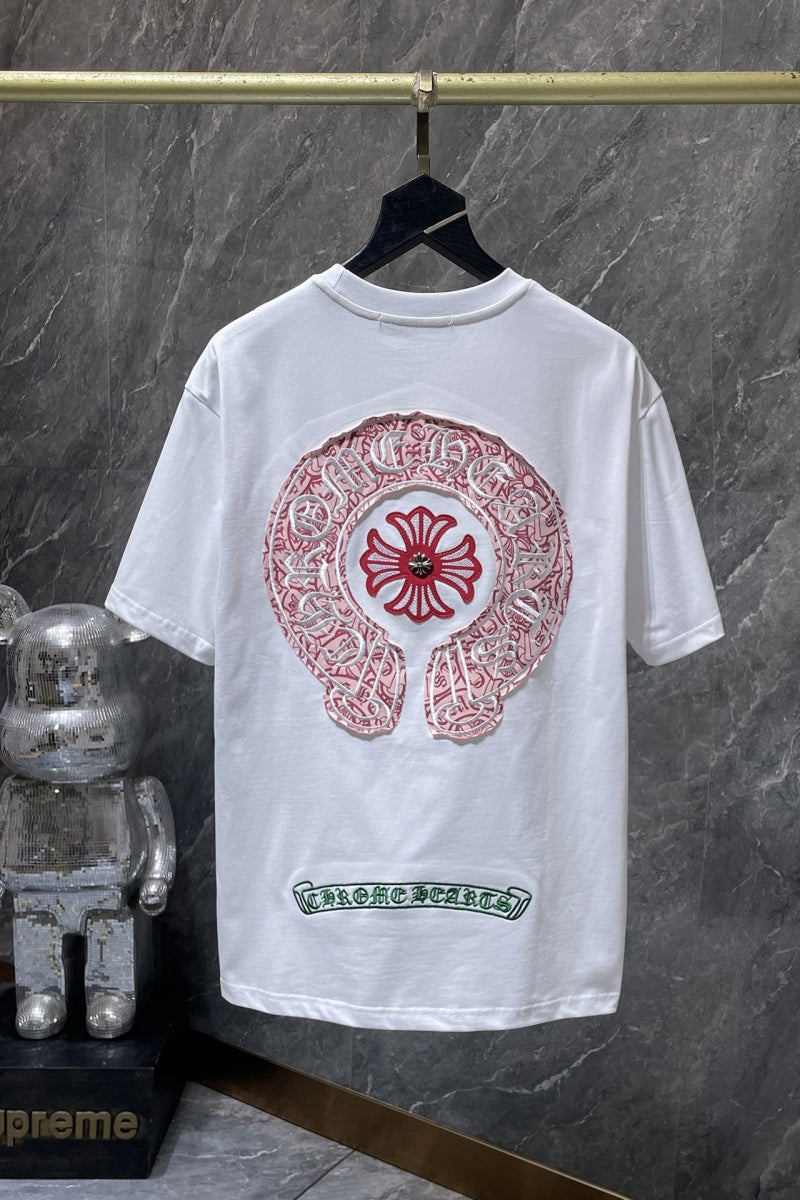Chrome heart T shirts High-quality 100% cotton streetwear