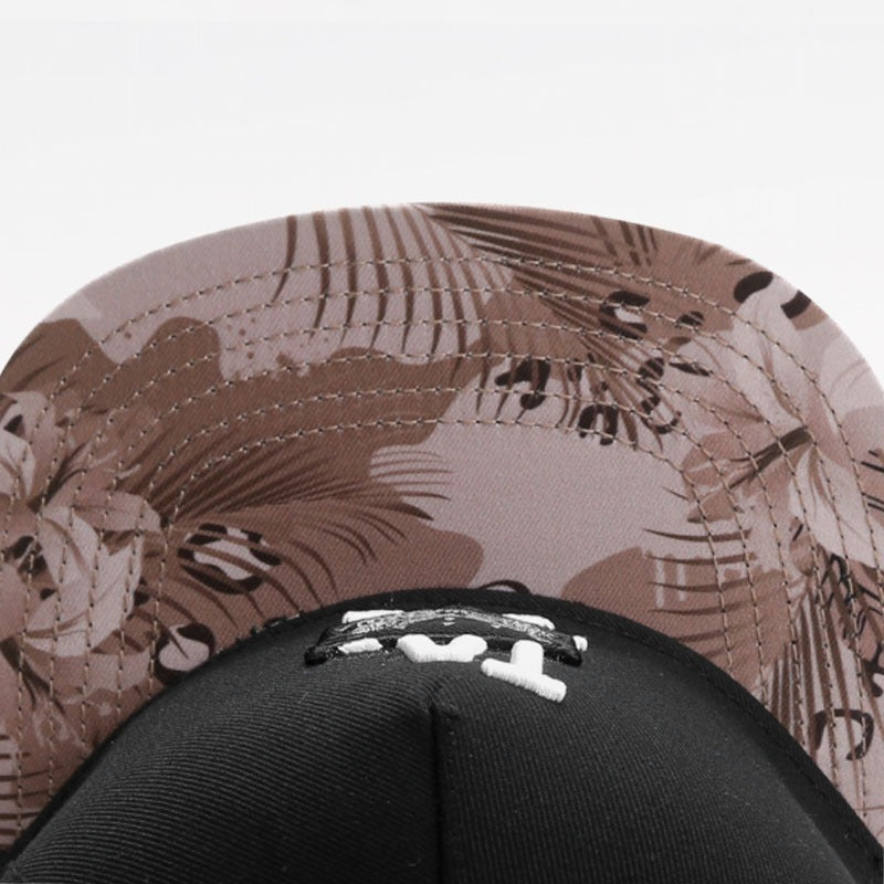 Trendy flat brimmed snapback hats all year roundneutral