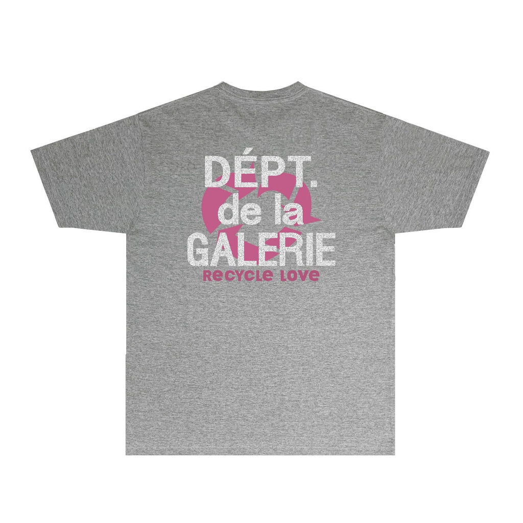 Gallery Dept T Shirt Retro Printed Loose Short-Sleeved Shirt (part2)