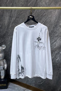Chrome heart Long Sleeve Shirts High-quality 100% cotton streetwear