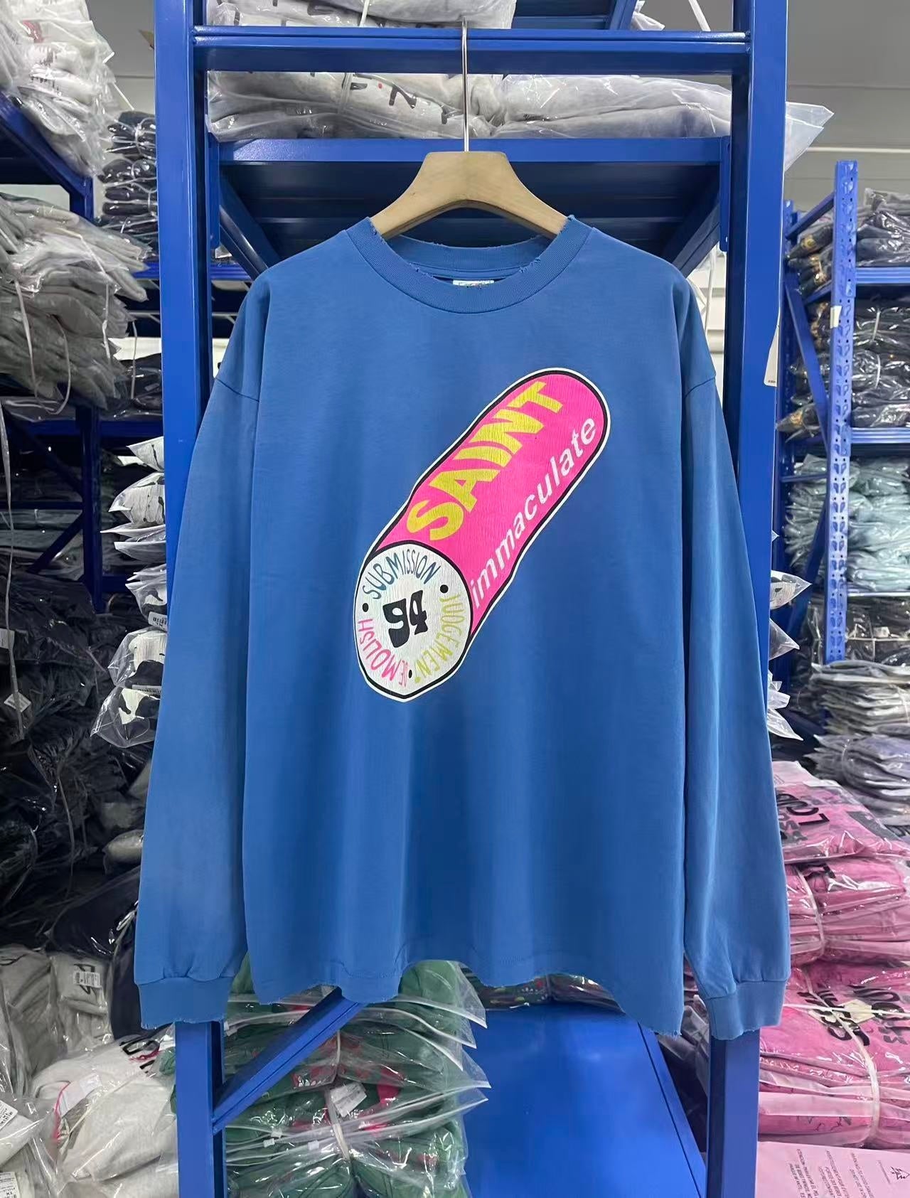 Saint Michael long sleeve shirts