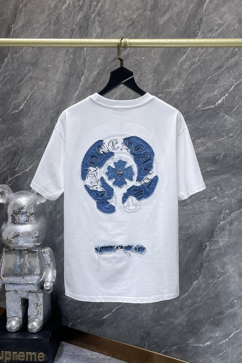 Chrome heart T shirts High-quality 100% cotton streetwear