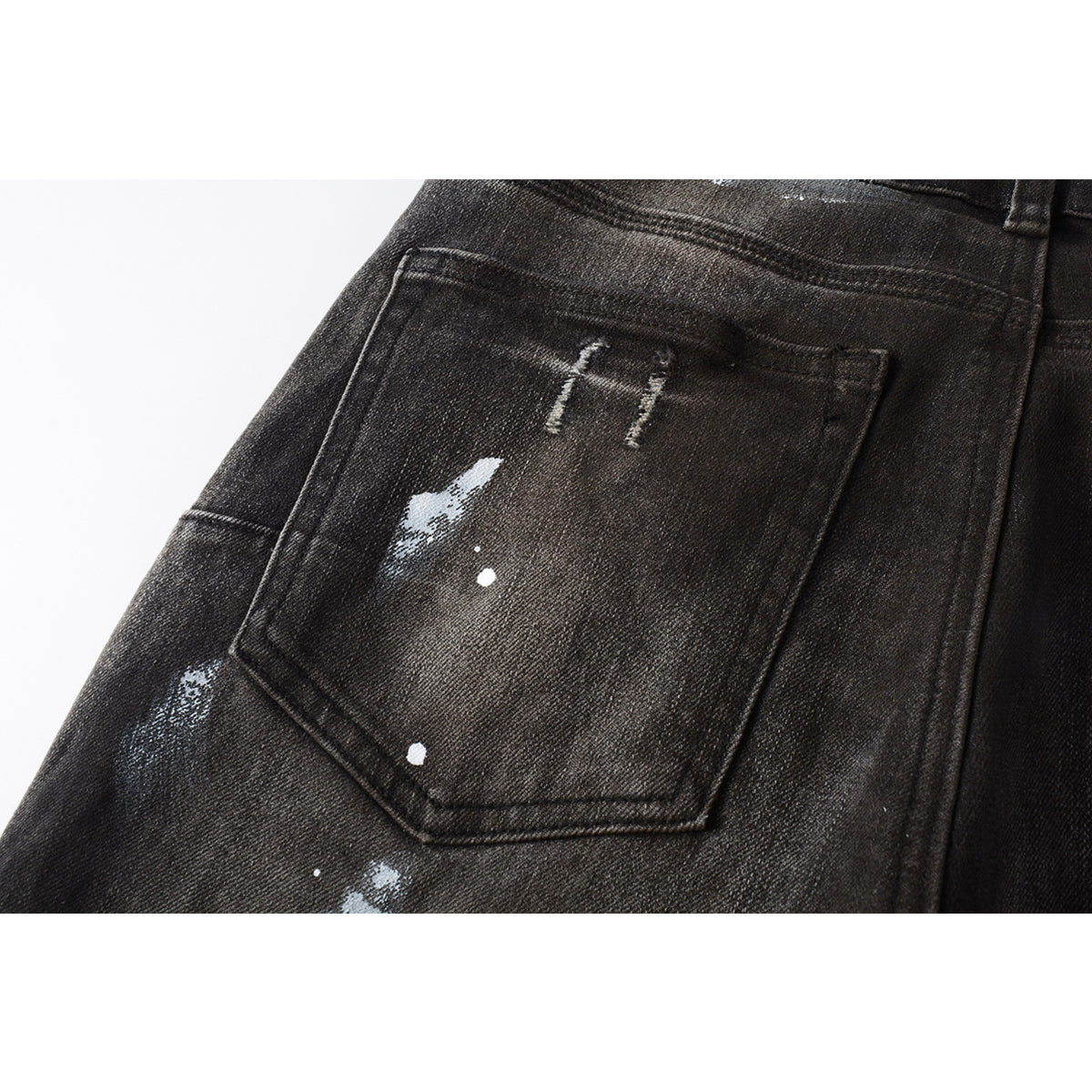 Mens trendy purple jeans, 100% cotton Pure Cotton High Street Trend