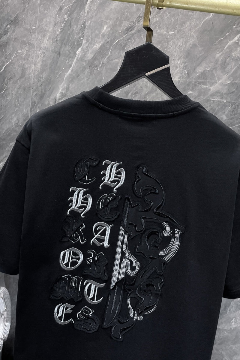 Chrome heart T shirts High-quality 100% cotton streetwear
