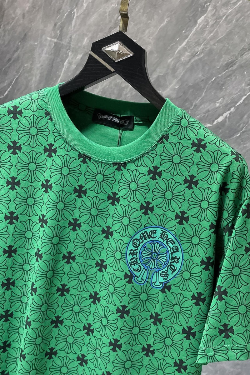 Chrome heart T shirts High-quality 100% cotton streetwear