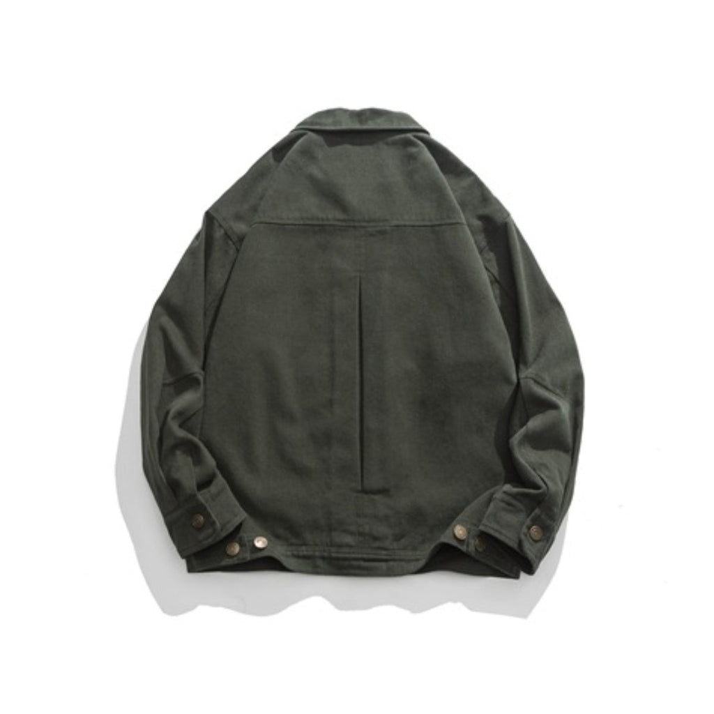 Unisex Jacket Vintage Overalls Jacket Casual Jacket